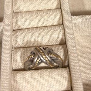 Tiffany signature ring 6.5